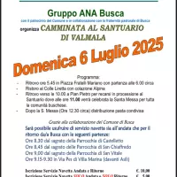 Alpini: Camminata al Santuario di Valmala